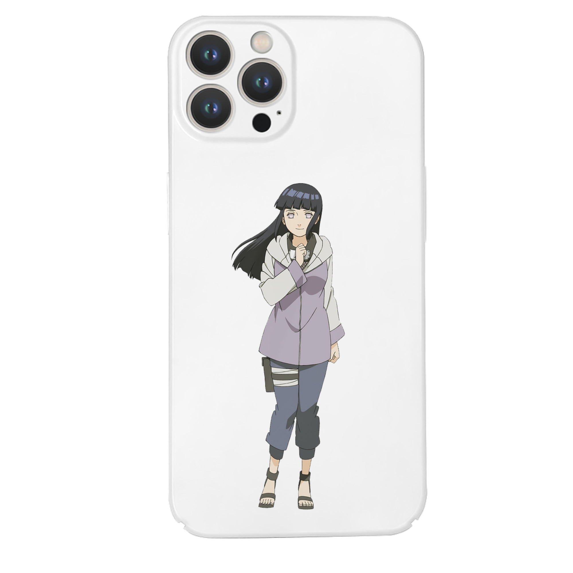 （画像用） NARUTO -ナルト- 日向ヒナタ Hyūga Hinata 【iPhone 14シリーズ対応】ハードケース